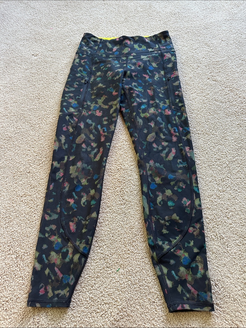Athleta rainier leopard tight
